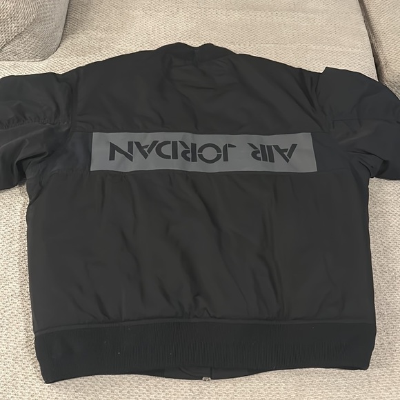 Jordan lined bomber jacket men’s size large - Picture 2 of 16